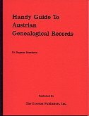 Handy Guide to Austrian Genealogical Records